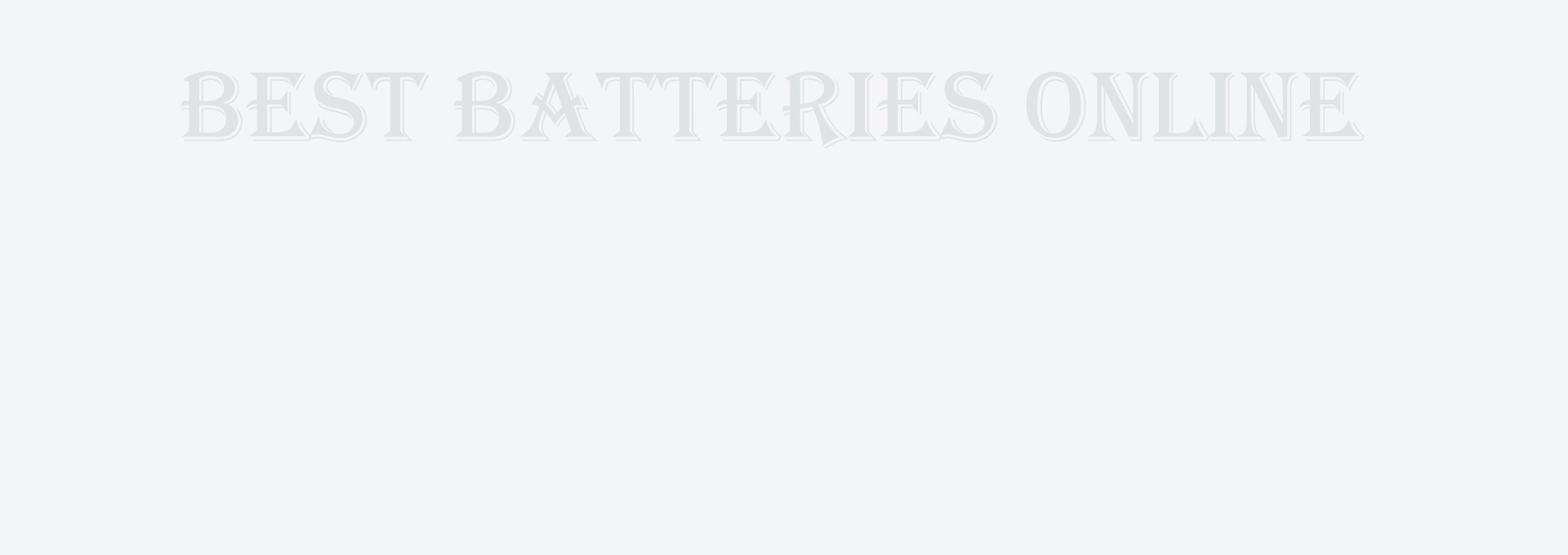 Batteries online